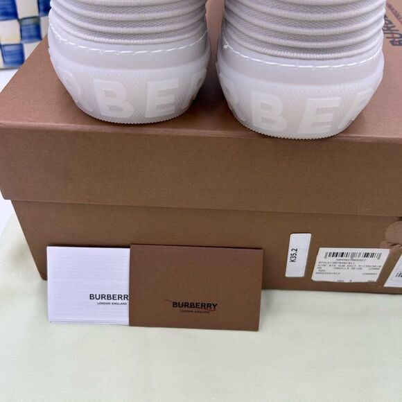 Men’s Burberry knitted sub high top sock, sneakers size 45 - Picture 10 of 14